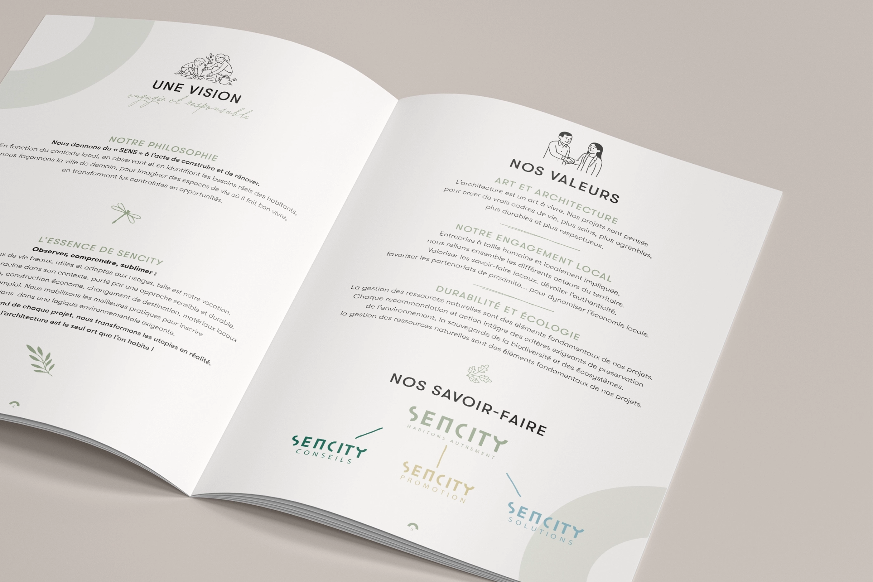 Vision, valeurs et savoir-faire